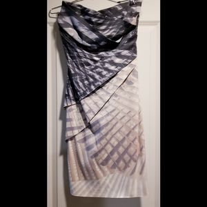 Karen Millen Mini Strapless Cocktail Dress